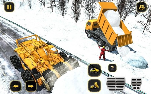 雪地货车模拟运输IOS版