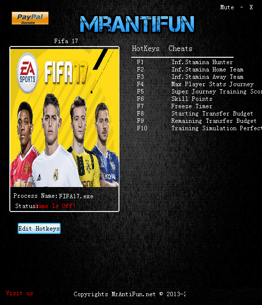 fifa17ʮ޸ȶ